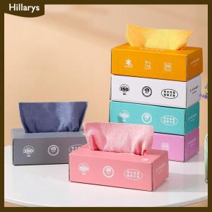 [Hillarys] 20PCS Box Microfiber Towel Absorbent Kitchen Cleaning Dishcloth Non-stick Oil Dish Rags Napkins Tableware Home Cleaning Towels
