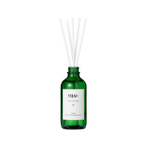 [110ml]Nordic Green Glass Hotel Scents Home Fragrance Aromatherapy Reed Diffuser