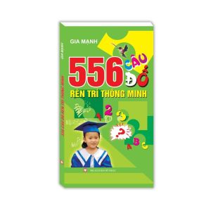 556 Câu Đố Rèn Trí Thông Minh - Sách Mini Bỏ Túi Khổ 10x14 cm - Minh Thắng