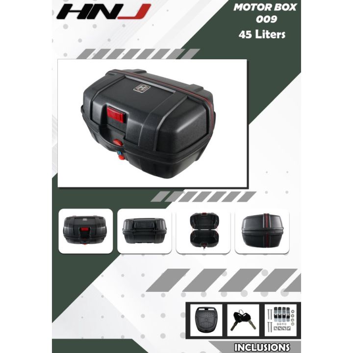 Motorcycle Compartment Box Hnj 32L 36L 45L | Lazada PH