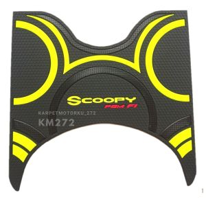 AKSESORIS KARPET HONDA SCOOPY FI TAHUN 2017 - 2024 | VARIASI PIJAKAN SCOOPY FI | ALAS KAKI SCOOPY FI
