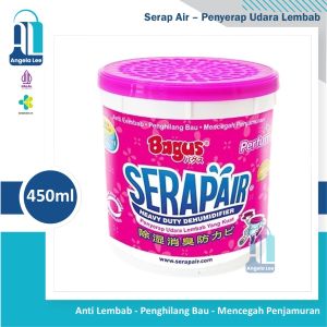 Bagus Serap Air Refillable Dehumidifier Box Penyerap Udara Lembab Bau Cegah Penjamuran 450ml