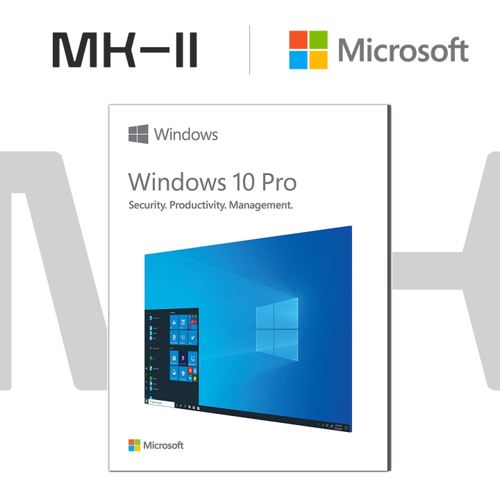 Microsoft Windows 10 Pro Retail English 64bit ESD Lazada