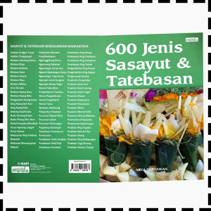 Buku Sesayut 600 Jenis Banten Sasayut Dan Tatebasan Agama Hindu Arya Suryawan