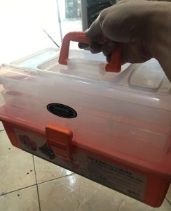 Hộp Đựng Dụng Cụ Câu Cá 1 Ngăn 2 Ngăn 3 Ngăn - Hộp Đựng Mồi Câu Cá Câu Lure Nhiều Ngăn Tiện Dụng