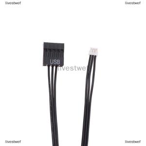 [COD] livestwef 2 PCS New AMD Ryzen Wraith Prism Wraith Max Fan RGB Light Motherboard Control Sync Cable