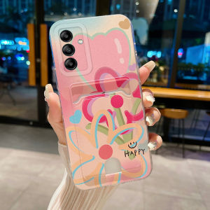 Phone Case for Samsung S26 fe ultra S26+ S25 fe New 2026 Beautiful Flower Pattern with Card Pocket Design Soft Silicone Casing for Galaxy S26 fe ultra S26+ Phone Cover