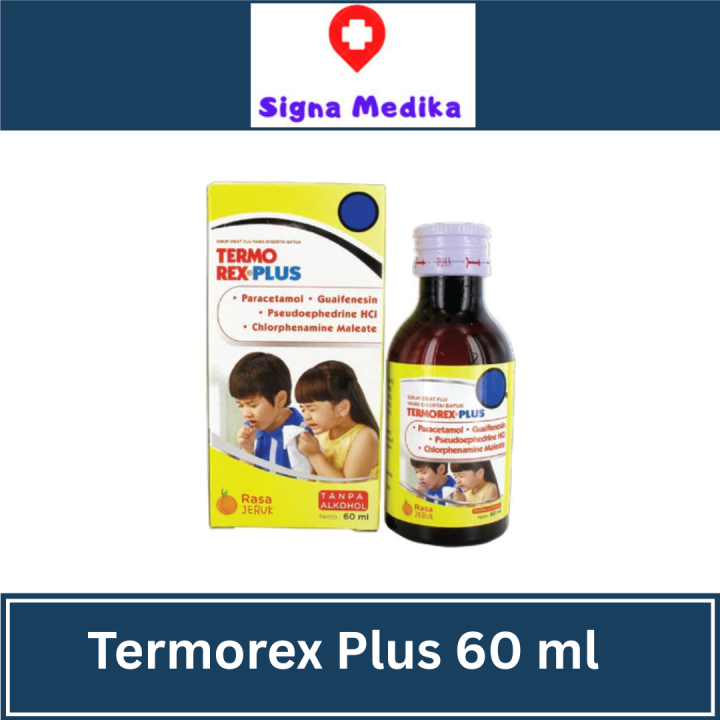 Termorex Plus 60ml - Obat Demam, Batuk & Pilek