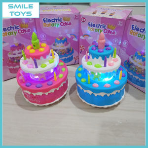 Smile - Mainan Anak Kue Ulang Tahun Birthday Cake Lampu Musik