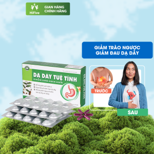 Dạ Dày Tuệ Tĩnh - Hỗ Trợ Tiêu Hóa Giảm Đau Dạ Dày Ngăn Ngừa Viêm Loét Dạ Dày Từ Thảo Dược hộp 30 viên
