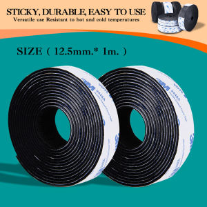Velcro Strong Self Adhesive Tape Velcro 12.5mm/25mm/38mm/50mm 1 Meters/Roll Strong Self Adhesive Velcro Hook and Loop Tape Sticky Back Fastener Sticky