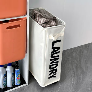 ตะกร้าใส่ผ้า ตะกร้าใส่เสื่อโยคะ ตะกร้าแบบมีล้อ จัดเก็บเสื้อผ้า Laundry ซักผ้า เสื้อผ้า ตะกร้าผ้า