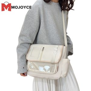 Teen Girls Lightweight School Backpack Japanese Y2K Crossbody Bag Durable for School and Casual Outings