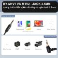 Micro thu âm không dây Boya BY-M1V1, M1V2, M1V3, M1V4, M1V5, M1V6 - Micro cài áo loại bỏ tiếng ồn chủ động công nghệ cao. 