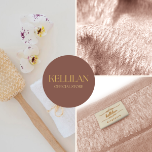 KELLILAN | BAMBOO BLISS | HAND TOWEL 76cmx34cm | Extra Soft Absorbent QuickDry