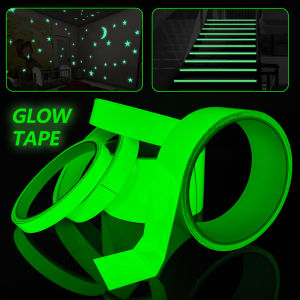 Luminous Tape For Night Use Waterproof Luminous In The Dark Tape Stickers Bright Fluorescent Outdoor for Fishing Poles Ropes