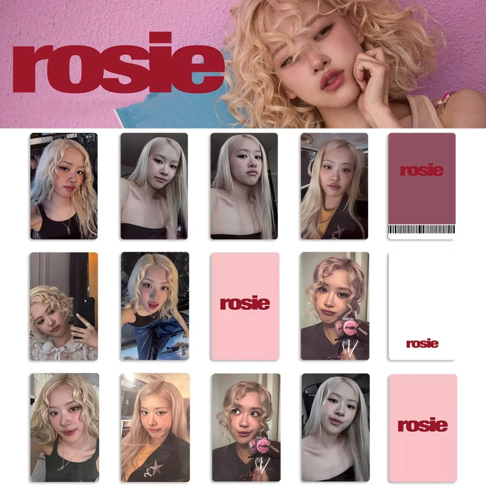 Rosie カード ROSE Solo Album Rosie Shanghai Pop Up YG Select Ktown4u PhotoCard