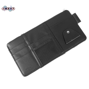 ที่ใส่บัตร ช่องใส่บัตร ช่องใส่ของอเนกประสงค์ ที่เก็บของจุกจิก ที่เก็บบัตร สีดำ