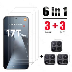 For Xiaomi 17T Pro Glass Tempered Glass Full Glue Film Xiaomi 17T Pro Glass Screen Camera Protector Film Xiaomi 17T Pro Glass h260729