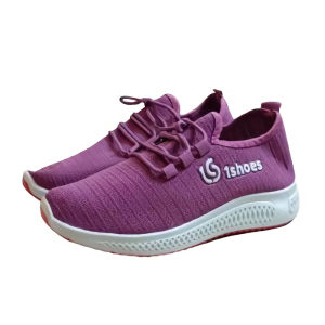 NW058 Sepatu Wanita Tali Motif 1Shoes Import Sneakers All Color