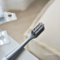 The ceiling toothbrush in the manual gear is comfortable! ZHDEEK spiral bristle antibacterial toothbrush 1 Pack. 