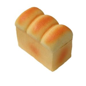 EXCES Fake Food Model Simulation Bread Squeeze Toy Stretch Squeezing Toast Cake Breakfast Squeeze Sensory Toys Funny Elastic Bread Slow Rebound Toy Display Photography Props