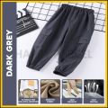 Cargo Pants Kids (2Y-12Y) Seluar Budak Lelaki Kids Pants Seluar Track Budak Tracksuit Budak Seluar Kargo Budak Lelaki. 