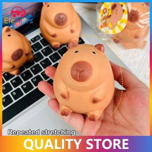 [Eleanor] Cartoon Capybara Mochi Pinching Toy Squishy Toy Slow Rebound Decompression Toys Stress Release Hand Relax Gifts