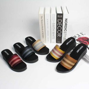 Sandal Wedges Wanita Dewasa Selop Rajut Import Motif Wb87 Terbaru