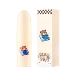 แปรงทาริมฝีปากซิลิโคนสำหรับคอนซีลเลอร์ลิปสติกแปรงสำหรับแต่งหน้าหัวกลมพร้อมฝาปิดสำหรับคอนซีลเลอร์แปรงทาลิปสติก