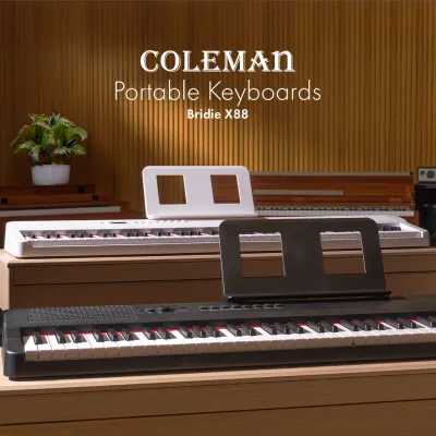 Coleman Birdie 88 / X88 / 88 MKII เปียโนพับได้ Folding Piano คีย์บอร์ดไฟฟ้า 88 คีย์ Coleman Birdie 88 MK2 ฟรีกระเป๋า