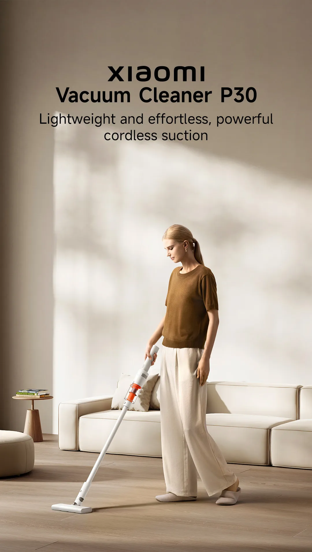Xiaomi Vacuum Cleaner P30 – 22 000 Pa Lightweight Cordless