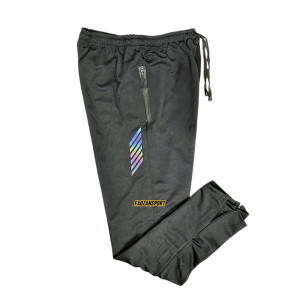 Celana Olahraga Trackpants Running Track pants Joger Panjang Pria Wanita Training Sweatpants Hitam