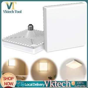 [Vktech] Square Energy Saving Bulb 60W 6500K E27 Base Square Ceiling Lamp for Hallway Kitchen Bathroom