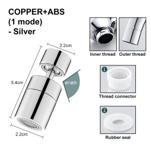[1PC] Worthbuy Anti-Splash Sink Tap Extender Rotating Faucet Head Faucet Basin Tap Head Extender Penyambung Kepala Paip