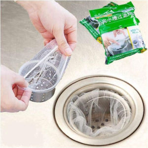 Set 100 Túi Lưới Lọc Rác Cho Bồn Rửa Chén