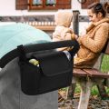 Accmor Universal Stroller Organizer, Stroller Bag Caddy Organizer, Stroller Organizer Accessories for Uppaba, Ba Jogger, Nuna, Doona, Britax Strollers. 