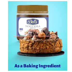 Dels Nocciola Spread 320gr Selai Coklat Oles Roti Jam Selai Coklat Dengan Kacang Hazelnut