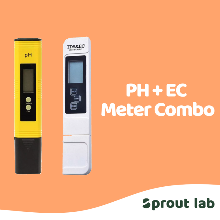 Sprout lab EC/TDS and PH Meter (2 devices) Hydroponics Device Set
