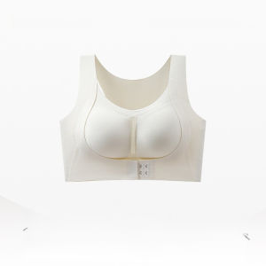 【SingaBralette】 Posture Correction Bra Front Buckle Back Stretcher Push Up Bra High Support Anti-Sagging Wireless Seamless Underwear矯姿内衣