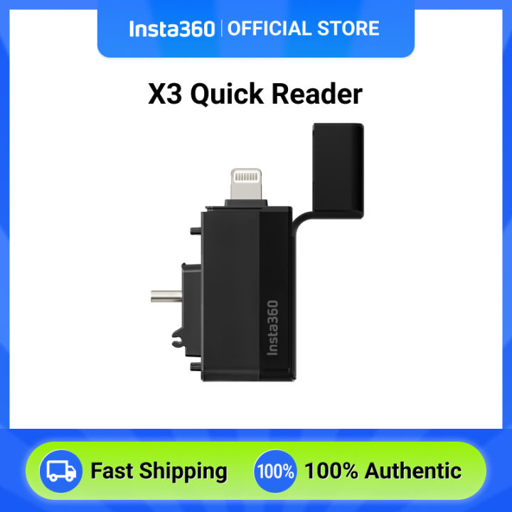Insta360 X3 Quick Reader, Plug-and-play storage module