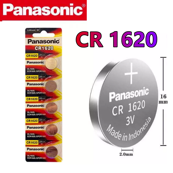 CR1620 DL1620 ECR1620 GPCR1620 1620 3V Lithium Batteries Cell Button