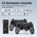 GOOJODOQ 2.4G Wireless Game Controller 3D Lag-Free 1080P HDMI Plug and Play Wireless Gaming Console 30,000+ Classic Games. 