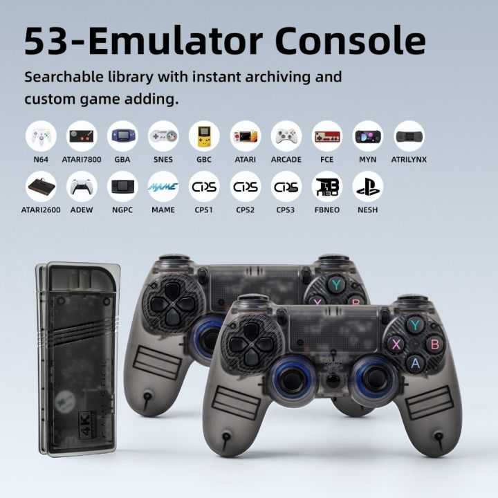 GOOJODOQ%202.4G%20Wireless%20Game%20Controller%203D%20Lag-Free%201080P%20HDMI%20Plug%20and%20Play%20Wireless%20Gaming%20Console%2030,000+%20Classic%20Games%20-%20Image%204