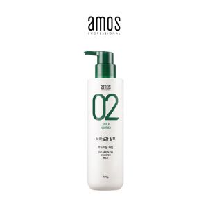 [AMOS PROFESSIONAL]  >> 2025 ORIGINAL KOREA IMPORTED PACKAGING >> GREEN TEA Shampoo Sensitive 500ml (NEW 2025)