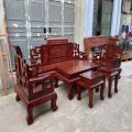 Bộ Bàn Ghế Sơn Thủy Gỗ Hương Đá. 