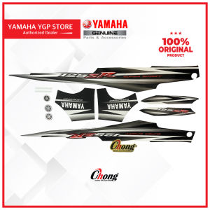 Yamaha 125ZR Y125ZR Sticker /Body Stripe (Hitam Skala) Original HLY!