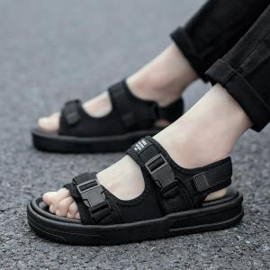 Womens Summer Sandal Shoes รองเท้าแตะรัดส้น น้ำหนักเบาสบาย ไม่ลื่น เพิ่มความมั่นใจในทุกการเดินทาง สไตล์เกาหลี Sandals Low Heel Ladies Women Shoes