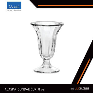 JJGLASS - (Ocean) P00315 Alaska Sundae Cup - แก้วไอศครีม ถ้วยไอศครีม แก้วโอเชี่ยน สำหรับเสิร์ฟไอศกรีม ของหวาน และท็อปปิ้ง