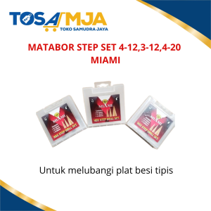 ( TERMURAH )MATA BOR STEP SET 4-123-124-20 MIAMI